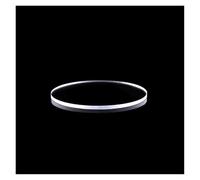 equipo de laboratorio JGS1 UV Quartz Round Wafer Ultra Thin Polished High Light Transmittance Various Sizes Optical Experiment Plate(D22 T1mm)