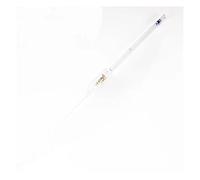 Equipo de laboratorio vidrio volumétrico clase A 10, 15, 20 y 25 ml con una marca barriga Equipamiento de laboratorio