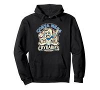 Equipo de Ligas Menores de Béisbol Costa Mesa Crybabies Sudadera con Capucha