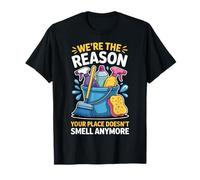 Equipo de limpieza Limpieza Limpieza divertida Camiseta