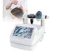 Equipo De Masaje 5 En 1 Para El Cuero Cabelludo, Analizador De Piel Y Cabello, Detector De FolíCulos Pilosos, MáQuina De AnáLisis Hd 200x, Pulverizador Vibratorio MultifuncióN.