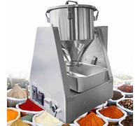 Equipo de mezcla de laboratorio, mezclador de polvo seco de acero inoxidable, mezclador industrial con mezcla bidireccional de 360° para polvo seco y materiales granulares, mezclador eléctrico de