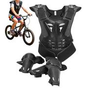 Equipo De Moto De Cross Para Niños Protector De Pecho Con Rodilleras Y