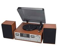 Equipo de música denver mrd-52lightwood. radio fm y dab+. tocadiscos
