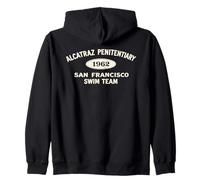 Equipo de natación de San Francisco de la Penitenciaría de Alcatraz 1962 Sudadera con Capucha