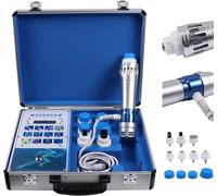 Equipo de ondas de choque extracorpóreas | 16 frecuencias y 12 niveles de energía | Estimula el colágeno, tratamiento anticelulítico, alisado de cicatrices y arrugas, tensado del tejido conectivo