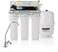 Equipo de Osmosis Inversa - Kit para Osmosis de 6 Etapas - Capacidad para 5 L - Incluye Membrana Vontron de 50GPD, Bomba y Filtros - Nature Water Professionals