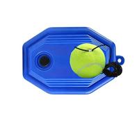 Equipo de práctica de tenis - 21 x 14 x 4,5 cm de polímero portátil reboteador ayuda para principiantes | Solo elástico de retorno de campo, patio trasero, cancha, interior, exterior, habilidad