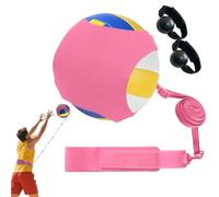 Equipo de práctica de voleibol elástico - Ayuda multifuncional de entrenamiento en interiores, herramienta de práctica de ajuste de servicio profesional, entrenador de swing de brazo ajustable