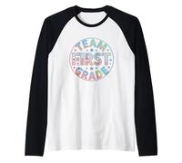 Equipo de Primer Grado de Regreso a la Escuela Camiseta Manga Raglan