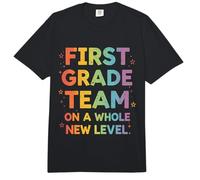 Equipo de Primer Grado en un Maestro de Nivel Completamente Nuevo de Regreso a la Escuela Comfort Colors Adult Heavyweight T-Shirt