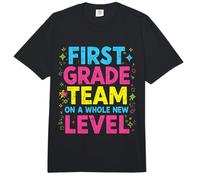 Equipo de Primer Grado en un Maestro de Nivel Completamente Nuevo de Regreso a la Escuela Comfort Colors Adult Heavyweight T-Shirt