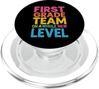 Equipo de Primer Grado en un Maestro de Nivel Completamente Nuevo de Regreso a la Escuela PopSockets PopGrip para MagSafe