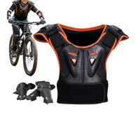 Equipo de Protección para Ciclismo - Equipo Transpirable Red Set, Moderno, Niños y Niñas Esquí Motociclismo | Multipurpose Outdoor Indoor Utility