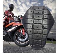Equipo de protección para motocicleta, protector de espalda, nivel 1, transpirable, estructura de rejilla 3D, resistente al desgaste, para chaquetas de piel y malla, 38 x 31 cm