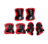 Equipo de protección para patines de ruedas para niños, coderas, rodillas y muñecas, transpirable, cómodo kit de equipo para patinaje en línea, scooter