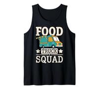 Equipo de proveedores de Catering móvil Food Truck Squad Camiseta sin Mangas