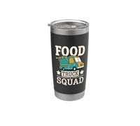 Equipo de proveedores de catering móvil Food Truck Squad Vaso térmico de acero inoxidable de doble pared