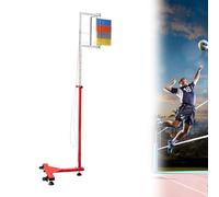 Equipo de Prueba de Salto Vertical, medidor de Salto Vertical, con Ruedas, Poste de Salto Vertical Deportivo Independiente, Dispositivo de medición de Salto Vertical para Voleibol y balonces