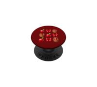 Equipo de recolección de Manzanas Escuadrón de recolección de Manzanas Amor manz PopSockets PopGrip Adhesivo