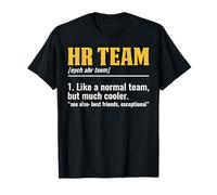 Equipo de recursos humanos Definición divertida Recursos humanos Apreciación de recursos humanos Camiseta
