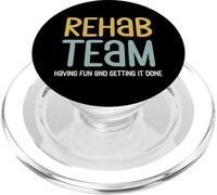 Equipo de rehabilitación Ocupacional de fisioterapeuta del Habla PopSockets PopGrip para MagSafe