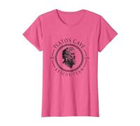 Equipo De Rescate E La Cueva De Platos Filosofía Platón Camiseta, Mujer, Rosa Jaspeado, 3XL