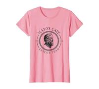 Equipo De Rescate E La Cueva De Platos Filosofía Platón Camiseta, Mujer, Rosado, S