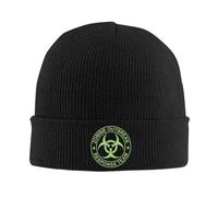 Equipo de Respuesta a Brotes Zombis Gorros Sombreros Combinados Sombreros Sombrero Tejido Skullies Gorros Abrigos Cálidos Otoño Invierno Coronas Cálidas para la Cabeza