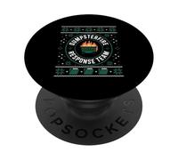 Equipo De Respuesta Al Incendio del Contenedor De Basura PopSockets PopGrip Adhesivo