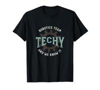 Equipo de Robótica: Techy y lo Sabemos Camiseta gráfica económica
