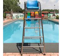 Equipo de Salvamento para natación, Silla Grande de socorrista para Piscinas olímpicas, para observación del árbitro 80 * 90 * 190cm