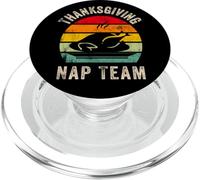 Equipo de Siesta de Acción de Gracias,Funny Thanksgiving Turkey Day Family PopSockets PopGrip para MagSafe