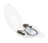 Equipo de Snorkel Dispositivos Antirronquidos Tapones para los Oídos con Bucle Tapones para los Oídos para Nadadores Tapones para los Oídos Macks para Buceo Surf Deportes (BLACK)