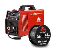 Equipo de soldadura con hilo, MIG 165 + Bobina de hilo hueco de 5Kg.