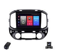 Equipo de Sonido para Coche Android para Chevrolet Colorado/GMC Sierra 2014-2018 Radio para Coche Pantalla Táctil CarPlay/Android Auto/WiFi/GPS/BT/FM/Cámara Visión Trasera/ADAS DVR(X1)