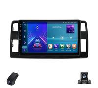 Equipo de Sonido para Coche para Toyota Previa XR50 3/Estima AHR20 2006-2019 Android 2K Doble DIN Pantalla Táctil/CarPlay/AndroidAuto/GPS/Bluetooth/WiFi/FM/Am/RDS/Tablet para Coche(Black,C20Pro)