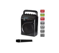 EQUIPO DE SONIDO PORTATIL A BATERIAS FONESTAR ASH-36GU 6,5" 15W-RMS USB/SD/MP3 1xMANO