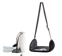 Equipo De Soporte Soporte De Pie - Hamaca De Coche Para Pies, Ayuda De Viaje Ajustable | Suave Construcción Compacta Swing De Tela Transpirable, Instalación De Clip Rápido Con Pavimento Comodidad