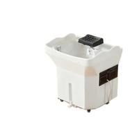 Equipo de spa japonés para la cabeza Circulación Fumigación Champú portátil Lavabo No requiere suministro de agua Barbería Almacenamiento de agua Calentador de agua Dispositivo champú (A)