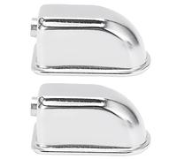 Equipo de tambor de alquiler 2pcs Color cromado de hierro Snare Ore -Ore, Equipo resistente de tambor para tambores, instrumentos musicales para el mantenimiento del tambor (WC27A)
