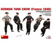 Equipo De Tanque Alemán (Francia 1940) Kit De Plástico 1:35 Modelo MINIART