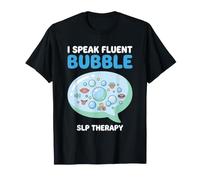 Equipo de Terapia de patólogos del Habla y lenguaje de Fluent Bubble SLP Camiseta