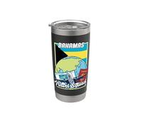 Equipo de viajes de Bahamas Travel Adventure Bahamas Vaso térmico de acero inoxidable de doble pared