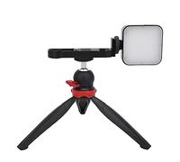 Equipo de Video para Cámara con Trípode de Escritorio y Luz de Relleno, Estabilizador de Mano, Kit de Grabación de Películas, Accesorio de Videograbado para G7X2 / G7X3