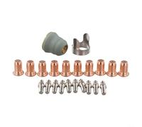 Equipo del corte del plasma 22pcs para las extremidades y boquillas del electrodo de la serie IPT60 PT60 IPT40