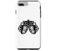 Equipo del Examen del Ojo de Las Lentes de la Prueba de visión de la optometría para los médicos del Ojo Carcasa para iPhone 7 Plus/8 Plus