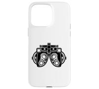 Equipo del Examen del Ojo de Las Lentes de la Prueba de visión de la optometría para los médicos del Ojo Carcasa para iPhone 15 Pro MAX