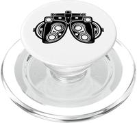 Equipo del Examen del Ojo de Las Lentes de la Prueba de visión de la optometría para los médicos del Ojo PopSockets PopGrip para MagSafe