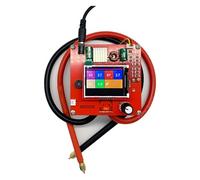 Equipo del soldador del punto de la batería, Soldador por puntos con condensador de 5,4 V 400F, juego de máquina de soldadura por puntos portátil LED DIY, herramientas de soldadura semiautomáticas, pa